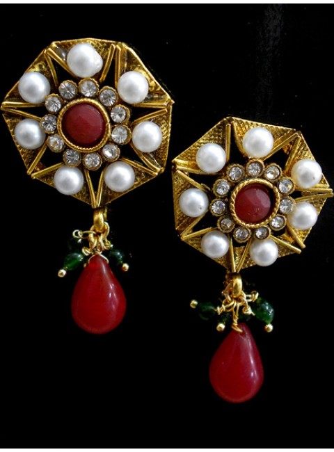 Polki Earrings